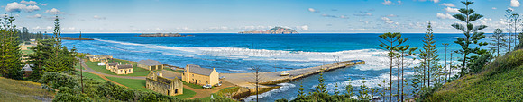 View across Kingston to Phillip Island