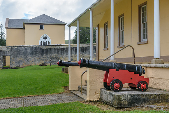Barracks & Church & Government House