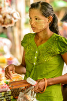 At the market in Mawlaik