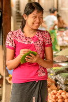 At the market in Mawlaik