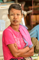At the market in Mawlaik