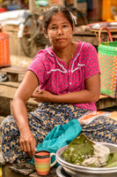 At the market in Mawlaik