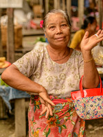 At the market in Mawlaik